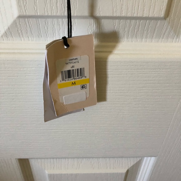 Ivanka Trump Castles Blue Cold Shoulder Top - Picture 3 of 5